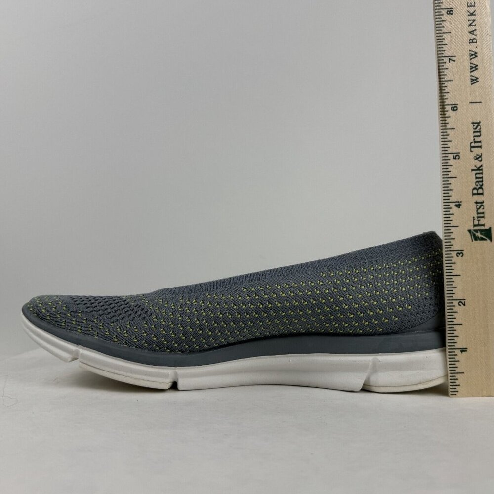 Merrell Q Form 2 Knit Monument Shoes Womens Size 7 Gray Green Stretch Slip On - Picture 10 of 12